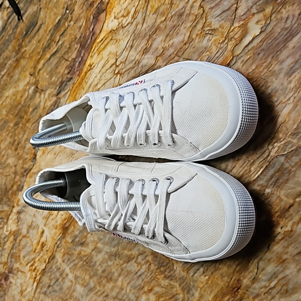 SUPERGA White sneaker shoes - 8.5